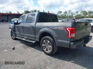 2017 Ford F-150 XL with VIN 1FTEW1CP7HKC83502, listed as a IAAI auction lot 41485951 with 117,373 mi miles and . Bid and sale history available at DreamBid. Image 3.