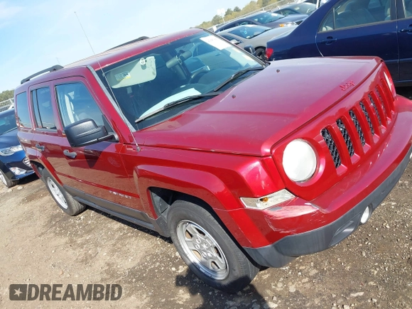 2014 Jeep Patriot Sport with VIN 1C4NJPBA2ED798311, listed as a IAAI auction lot 41893807 with 138,405 mi miles. Bid and sale history available at carsss.com. Image 1.