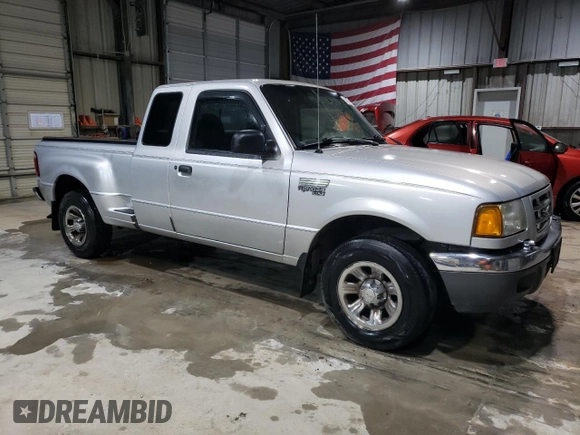 2003 Ford Ranger XL with VIN 1FTYR14VX3PA63879, listed as a Copart auction lot 51594555 with 190,983 mi miles and Salvage Title. Bid and sale history available at carsss.com. Image 4.