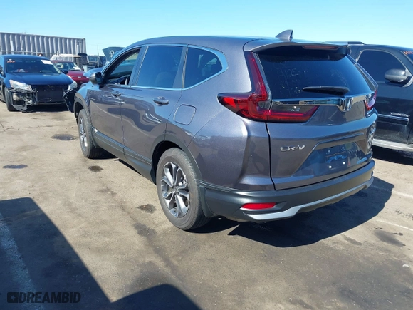 2022 Honda CR-V EX with VIN 7FARW2H55NE041903, listed as a IAAI auction lot 41679260 with 14,563 mi miles. Bid and sale history available at carsss.com. Image 3.