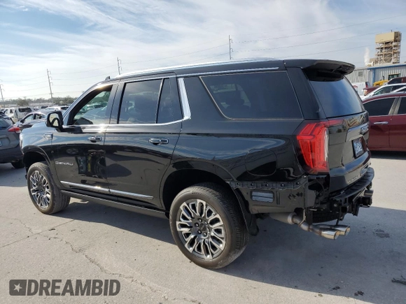 2023 GMC Yukon Denali Ultimate with VIN 1GKS2EKL7PR100968, listed as a Copart auction lot 88025135 with 6,423 mi miles and Salvage Title. Bid and sale history available at carsss.com. Image 2.