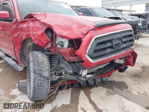 2022 Toyota Tacoma SR with VIN 3TYAX5GN8NT061488, listed as a IAAI auction lot 41887337 with 37,408 mi miles and . Bid and sale history available at DreamBid. Image 6.