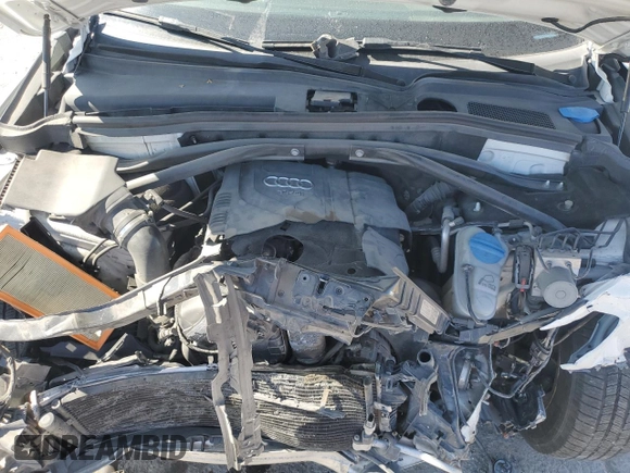 2015 Audi Q5 Premium with VIN WA1CFAFP1FA134101, listed as a Copart auction lot 57361955 with Not provided miles and Salvage title. Bid and sale history available at DreamBid. Image 12.