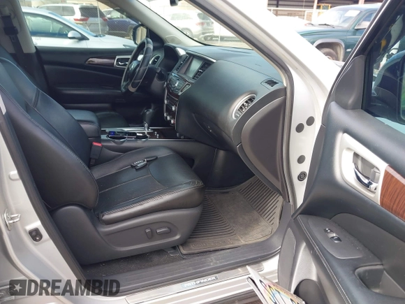 2014 Nissan Pathfinder Platinum Hybrid with VIN 5N1CR2MN2EC651300, listed as a IAAI auction lot 42417443 with 144,710 mi miles and . Bid and sale history available at DreamBid. Image 5.