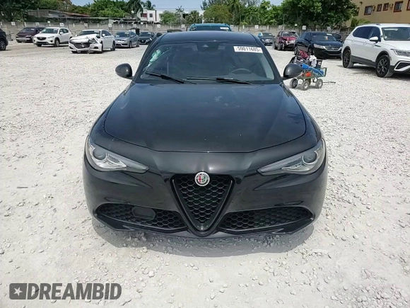 2020 Alfa Romeo Giulia with VIN ZARFAMAN4L7623860, listed as a Copart auction lot 59011605 with 72,080 mi miles and Non repairable. Bid and sale history available at DreamBid. Image 13.