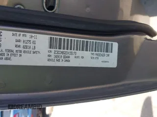 2012 Chrysler 300 S with VIN 2C3CCABG2CH155173, listed as a IAAI auction lot 41941875 with 191,313 mi miles and . Bid and sale history available at DreamBid. Image 9.