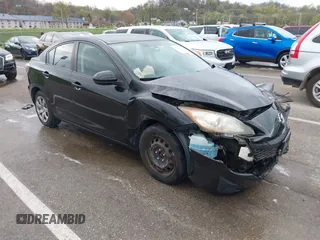 2011 Mazda 3 i Sport with VIN JM1BL1UFXB1442981, listed as a IAAI auction lot 41974300 with 112,601 mi miles. Bid and sale history available at carsss.com. Image 1.