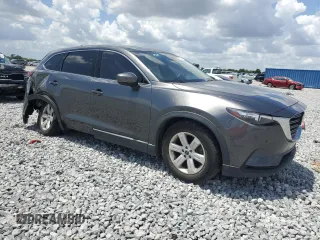 2018 Mazda CX-9 Touring with VIN JM3TCACY7J0232017, listed as a Copart auction lot 54935485 with 99,350 mi miles and Salvage title. Bid and sale history available at DreamBid. Image 4.