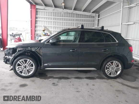 2019 Audi Q5 Premium Plus with VIN WA1BNAFY5K2133206, listed as a IAAI auction lot 42415360 with 35,153 mi miles and . Bid and sale history available at DreamBid. Image 15.