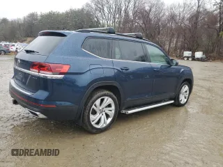 2023 Volkswagen Atlas SE with VIN 1V2KR2CA2PC502692, listed as a Copart auction lot 50461735 with 157,069 mi miles and Clean title. Bid and sale history available at DreamBid. Image 3.