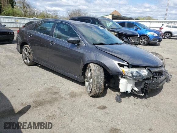 2014 Toyota Camry L with VIN 4T1BF1FK6EU466436, listed as a Copart auction lot 53187055 with 127,240 mi miles and Salvage Title. Bid and sale history available at DreamBid. Image 4.