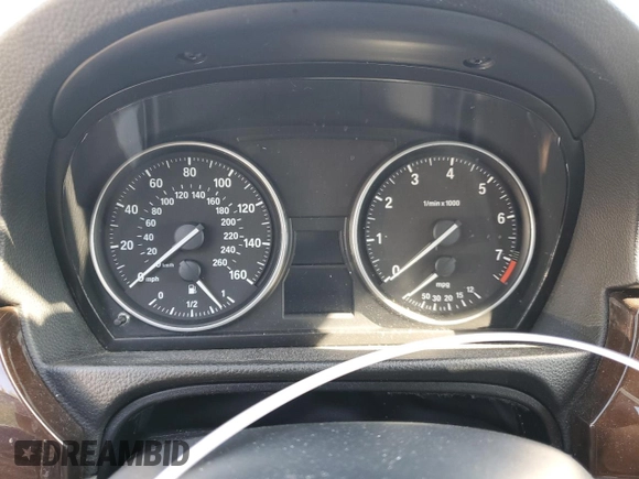 2010 BMW 3 Series 328i xDrive with VIN WBAPK5C53AA652147, listed as a Copart auction lot 55173615 with Not provided miles and Salvage title. Bid and sale history available at DreamBid. Image 9.