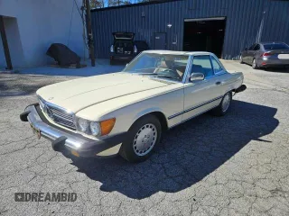 1987 Mercedes-Benz 560 SL with VIN WDBBA48D5HA061899, listed as a Copart auction lot 45910515 with 68,293 mi miles and Clean Title. Bid and sale history available at DreamBid. Image 2.