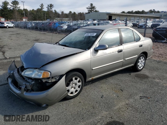2001 Nissan Sentra GXE z VIN 3N1CB51D51L514813, wystawiony jako Copart lot #49574495 z przebiegiem 93 849 mil mil oraz Szkoda całkowita • Salvage title. Historia ofert i sprzedaży dostępna na DreamBid. Obrazek 1.