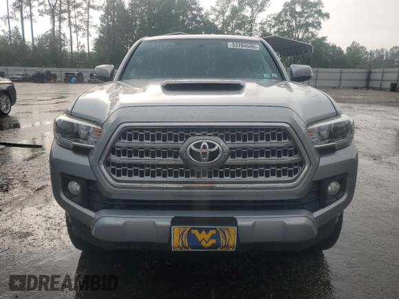 2017 Toyota Tacoma SR5 with VIN 3TMCZ5ANXHM100528, listed as a Copart auction lot 53784595 with 108,157 mi miles and Salvage Title. Bid and sale history available at carsss.com. Image 5.