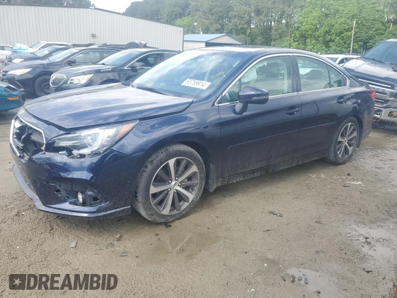 2018 Subaru Legacy Limited with VIN 4S3BNAN62J3036012, listed as a Copart auction lot 55759914 with 28,671 mi miles and Salvage Title. Bid and sale history available at DreamBid. Image 1.