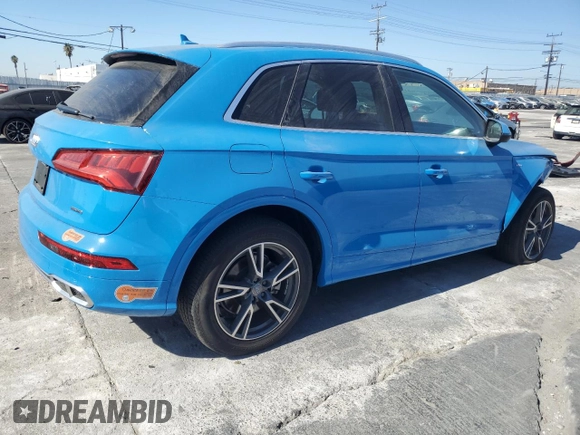 2020 Audi Q5 Premium with VIN WA1G2AFY9L2048790, listed as a Copart auction lot 73029794 with 17,580 mi miles and Salvage Title. Bid and sale history available at carsss.com. Image 3.