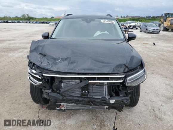 2024 Volkswagen Tiguan S with VIN 3VVRB7AX7RM132156, listed as a Copart auction lot 52349895 with 1,251 mi miles and Salvage title. Bid and sale history available at DreamBid. Image 5.