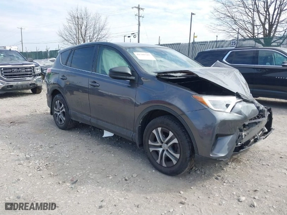 2018 Toyota RAV4 LE with VIN JTMBFREV8JJ193171, listed as a IAAI auction lot 41709345 with NaN miles. Bid and sale history available at carsss.com. Image 1.