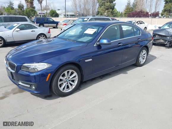 2016 BMW 5 Series 528i with VIN WBA5A5C52GG349375, listed as a IAAI auction lot 41914004 with 75,695 mi miles. Bid and sale history available at carsss.com. Image 17.
