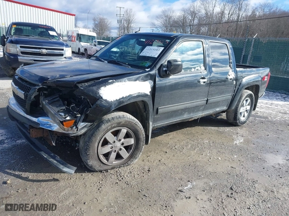 2012 Chevrolet Colorado LT w/2LT with VIN 1GCHTDFE5C8100654, listed as a IAAI auction lot 41213103 with 230,065 mi miles. Bid and sale history available at carsss.com. Image 2.