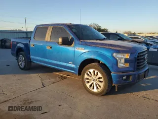 2017 Ford F-150 XL with VIN 1FTEW1CP2HKC61388, listed as a Copart auction lot 49292465 with 119,531 mi miles and Clean Title. Bid and sale history available at carsss.com. Image 4.