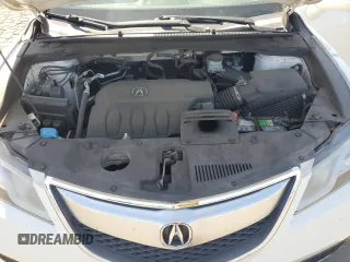 2013 Acura RDX Tech Pkg with VIN 5J8TB3H52DL002380, listed as a Copart auction lot 52009355 with 126,342 mi miles and Salvage Title. Bid and sale history available at carsss.com. Image 12.