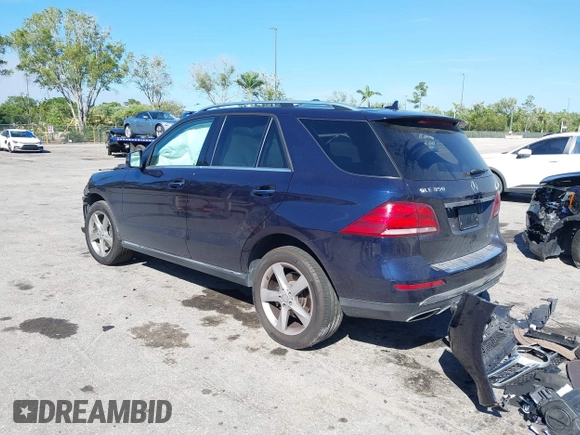 2016 Mercedes-Benz GLE 350 with VIN 4JGDA5JB2GA749071, listed as a IAAI auction lot 41851496 with 78,788 mi miles and . Bid and sale history available at DreamBid. Image 3.