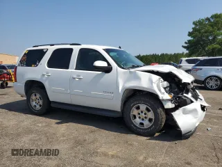 2013 Chevrolet Tahoe LT with VIN 1GNSCBE0XDR344268, listed as a Copart auction lot 62084475 with 171,603 mi miles and Salvage title. Bid and sale history available at DreamBid. Image 4.