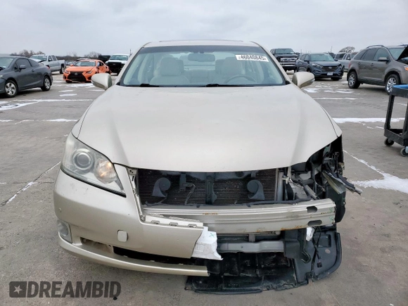 2011 Lexus ES 330 with VIN JTHBK1EGXB2435158, listed as a Copart auction lot 46040845 with 102,271 mi miles and Clean Title. Bid and sale history available at DreamBid. Image 5.