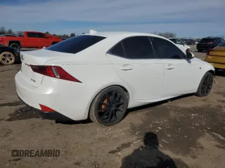 2014 Lexus IS 350 with VIN JTHBE1D29E5004956, listed as a Copart auction lot 44047825 with 147,275 mi miles and Salvage Title. Bid and sale history available at carsss.com. Image 3.