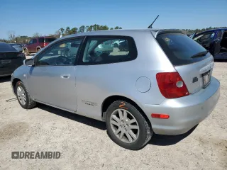 2003 Honda Civic Si with VIN SHHEP33543U400366, listed as a Copart auction lot 46257835 with 42,865 mi miles and Salvage Title. Bid and sale history available at DreamBid. Image 2.