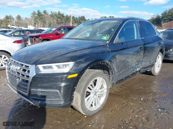 2018 Audi Q5 Prestige with VIN WA1CNAFY0J2116901, listed as a IAAI auction lot 41655193 with 34,959 mi miles. Bid and sale history available at carsss.com. Image 2.
