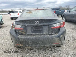 2017 Lexus RC with VIN JTHSM5BC4H5002820, listed as a Copart auction lot 52691995 with 60,560 mi miles and Salvage Title. Bid and sale history available at carsss.com. Image 6.