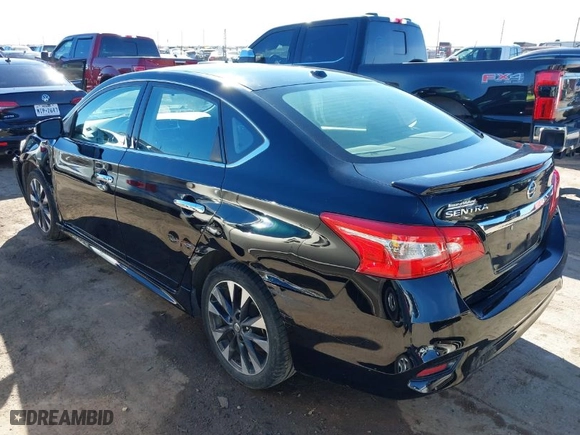 2017 Nissan Sentra SV with VIN 3N1AB7AP3HY369345, listed as a IAAI auction lot 41487664 with 44,572 mi miles. Bid and sale history available at carsss.com. Image 3.