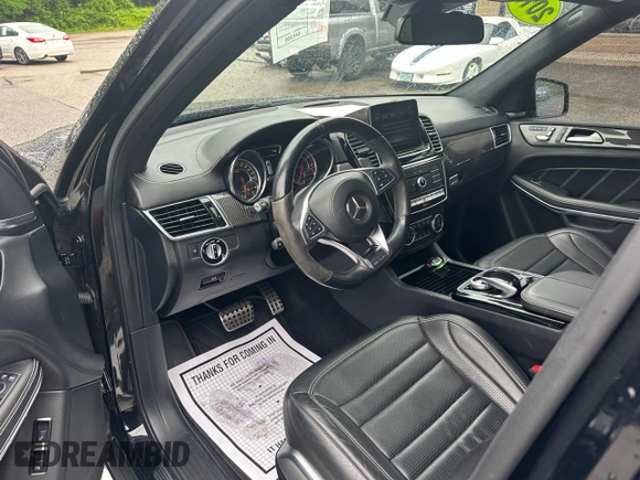 2018 Mercedes-Benz GLS with VIN 4JGDF7FE1JB078557, listed as a Copart auction lot 43861705 with 78,255 mi miles and Clean Title. Bid and sale history available at carsss.com. Image 9.