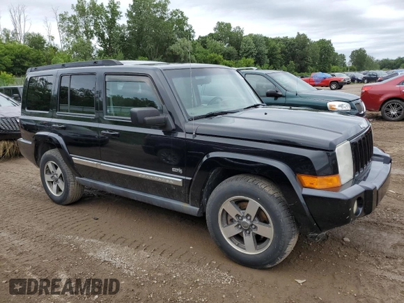 2006 Jeep Commander with VIN 1J8HG48K66C313761, listed as a Copart auction lot 59357624 with 147,206 mi miles and Clean Title. Bid and sale history available at DreamBid. Image 4.