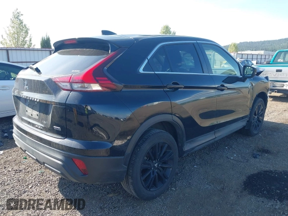 2024 Mitsubishi Eclipse Cross LE with VIN JA4ATVAA3RZ003106, listed as a IAAI auction lot 42163370 with 25,525 mi miles and . Bid and sale history available at DreamBid. Image 4.