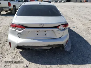 2022 Toyota Corolla LE with VIN 5YFEPMAE6NP354881, listed as a Copart auction lot 50316835 with 37,728 mi miles and Salvage Title. Bid and sale history available at carsss.com. Image 6.