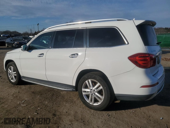 2016 Mercedes-Benz GL with VIN 4JGDF6EE8GA705782, listed as a Copart auction lot 87258414 with 89,769 mi miles and Non Repairable. Bid and sale history available at carsss.com. Image 2.