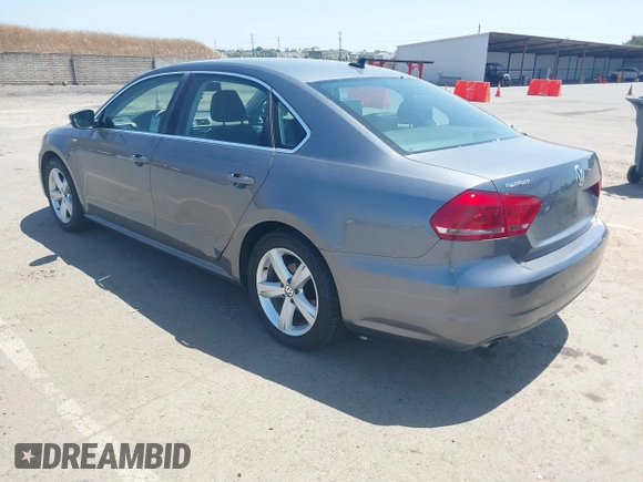 2014 Volkswagen Passat S with VIN 1VWAT7A30EC025433, listed as a IAAI auction lot 42197150 with 141,276 mi miles and . Bid and sale history available at DreamBid. Image 3.