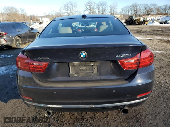 2016 BMW 4 Series 435i xDrive с VIN WBA3R5C50GK373896, выставлен на аукционе Copart как лот 41763975 с пробегом 43 480 миль миль и Списание • Salvage title. История ставок и продаж доступна на DreamBid. Изображение 6.