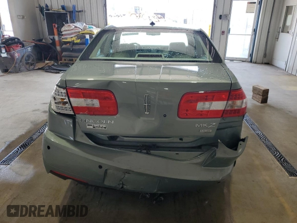 2008 Lincoln MKZ с VIN 3LNHM28T18R606237, выставлен на аукционе Copart как лот 60842745 с пробегом 56 429 миль миль и Списание • Salvage title. История ставок и продаж доступна на DreamBid. Изображение 6.