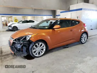 2013 Hyundai Veloster w/Black Int with VIN KMHTC6AD7DU174733, listed as a Copart auction lot 50585925 with 81,150 mi miles and Salvage Title. Bid and sale history available at carsss.com. Image 1.