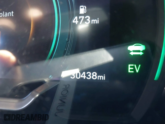 2022 Hyundai Ioniq Limited with VIN KMHCX5LD5NU265674, listed as a IAAI auction lot 41456208 with 30,438 mi miles and . Bid and sale history available at DreamBid. Image 7.