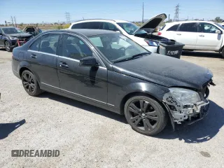 2011 Mercedes-Benz C 300 Sport with VIN WDDGF8BB5BR169204, listed as a Copart auction lot 51707235 with 141,065 mi miles and Salvage Title. Bid and sale history available at carsss.com. Image 4.