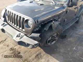 2022 Jeep Wrangler Unlimited Sport with VIN 1C4HJXDG1NW167066, listed as a IAAI auction lot 41572221 with 48,356 mi miles and . Bid and sale history available at DreamBid. Image 6.