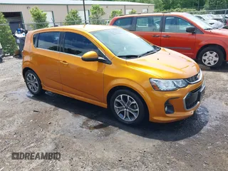 2018 Chevrolet Sonic LT with VIN 1G1JD6SH9J4134586, listed as a IAAI auction lot 42285934 with 106,396 mi miles and . Bid and sale history available at DreamBid. Image 1.