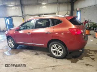 2012 Nissan Rogue S with VIN JN8AS5MV3CW363318, listed as a Copart auction lot 63020035 with 56,811 mi miles and Salvage title. Bid and sale history available at DreamBid. Image 2.
