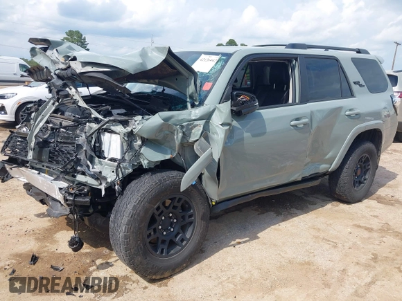 2023 Toyota 4Runner TRD Off Road Premium with VIN JTERU5JR6P6167259, listed as a IAAI auction lot 42126442 with 24,832 mi miles and . Bid and sale history available at DreamBid. Image 19.